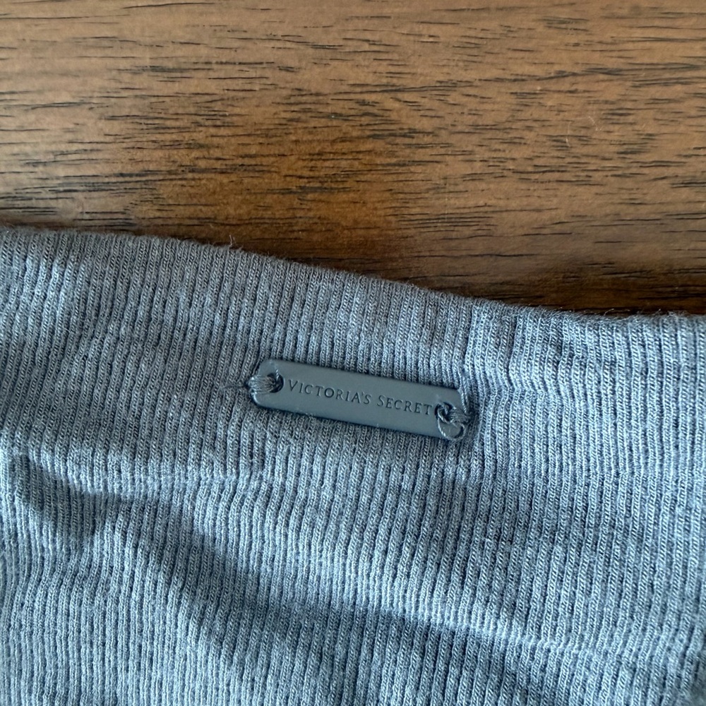 Victoria's Secret Leggings Double Waffle Knit Grey - Picture 5 of 9